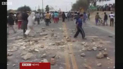 Anger at Peru quake rebuilding