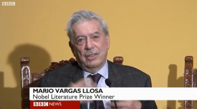 Nobel Literature winner welcomed home to Peru