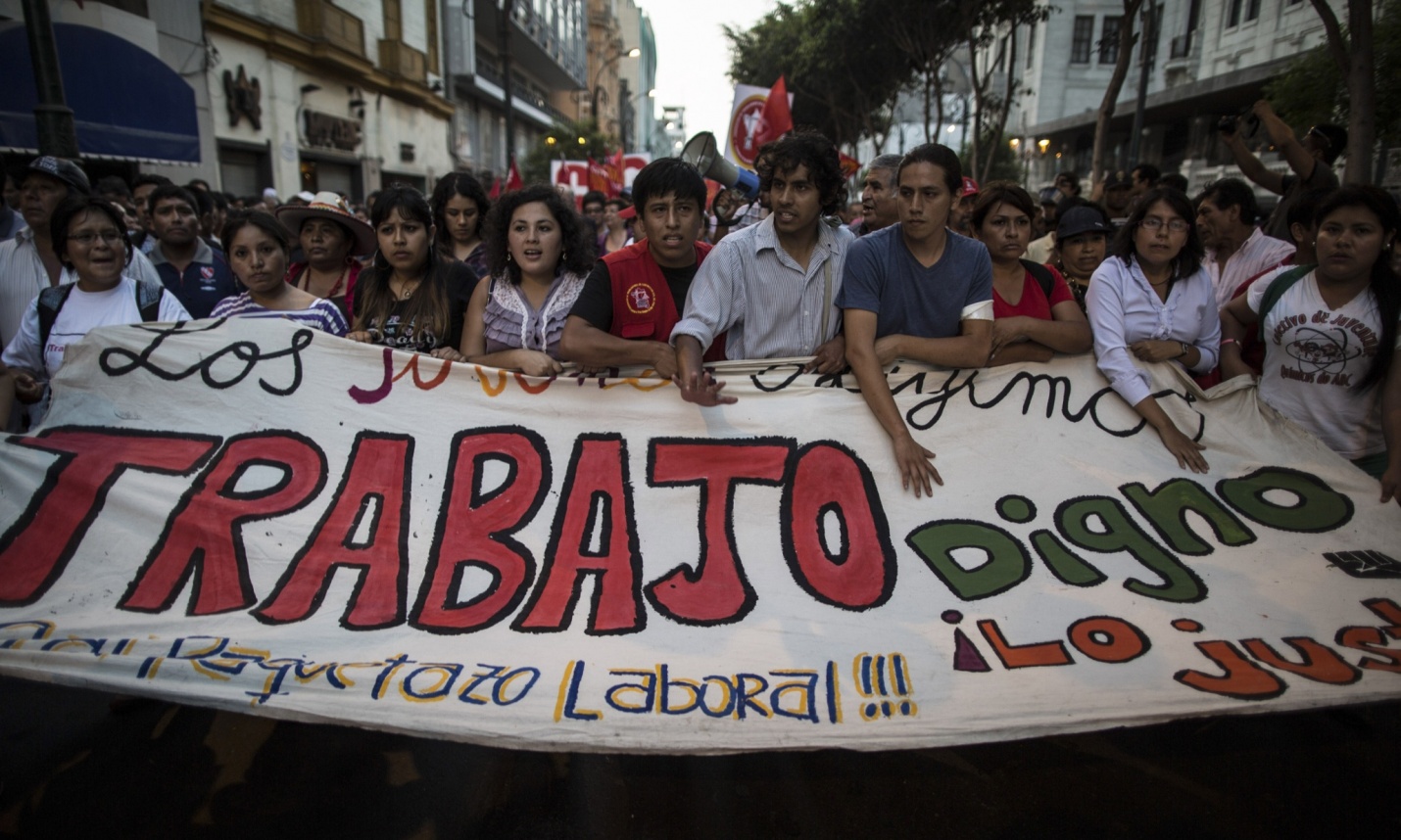Peru labour law sparks backlash from enraged youth